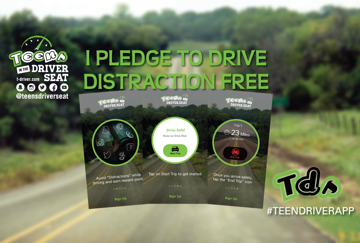 Teen Driver app news banner