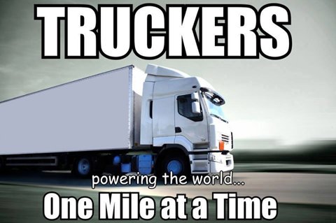 Truckers saving the world