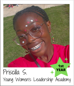 Priscilla YWLA - 1st Year on the board