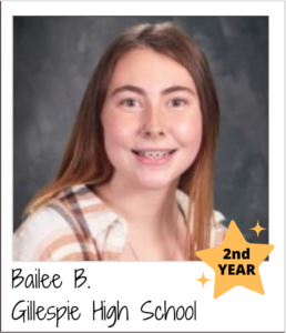 Bailee B. Gillespie High School - 2nd Year