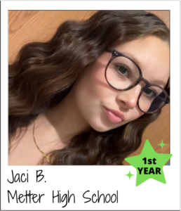 Jaci B. Metter High School - 1st Year