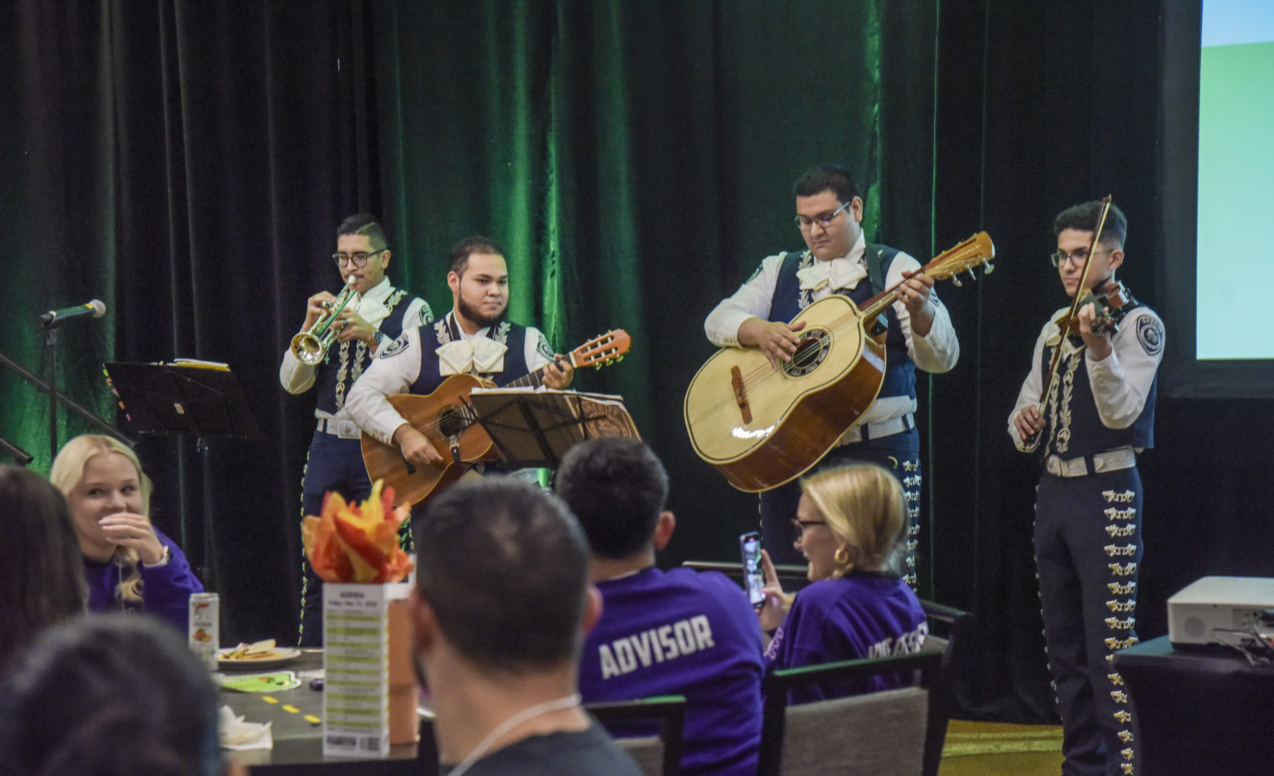Bexar County Sheriff's Office Mariachi band performing at the 2024 YTS Summit